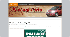 Desktop Screenshot of pallagiporta.hu